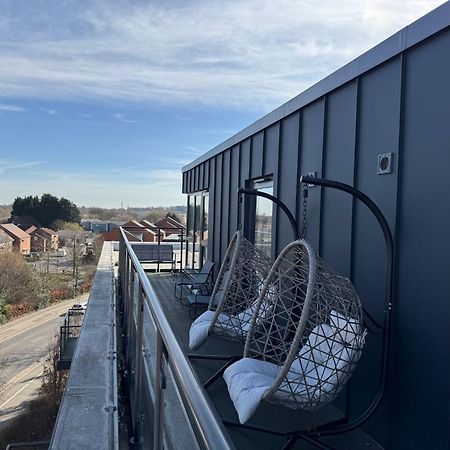 Luxury York Minster Penthouse - Free Gym & Parking Exterior foto